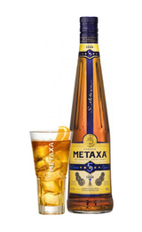 Бренди Метакса 5 звезд 0,7 л.