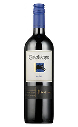 Вино San Pedro Gato Negro Merlot 2017&nbsp;0,75&nbsp;л