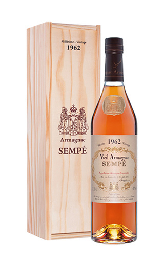 Семпе Миллезим 1962 0.5 л фото арманьяк Sempe Millesimes 1962 0,5 л