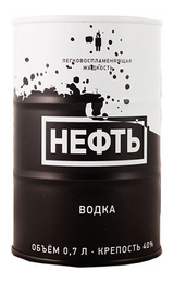 Водка Neft White Black barrel 0,7 л