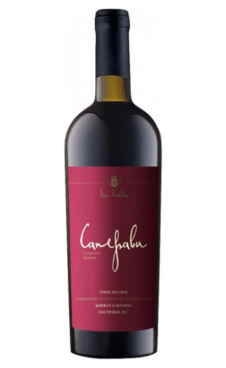 Солнечная Долина Саперави 0.75 л фото вино Solnechnaya Dolina Saperavi 0,75 л