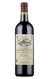 Вино Chateau Haut-Bages Monpelou 2014 Cru Bourgeois AOC Pauillac 0,375 л