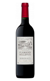 Вино Chateau Flamand Bellevue Rouge Bordeaux 2017 0,75 л