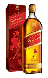 Виски Johnnie Walker Red Label Racing Red Tin 1 л