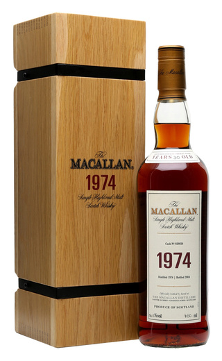 фото виски Macallan Fine & Rare 1974 Cask 929038 0,7 л