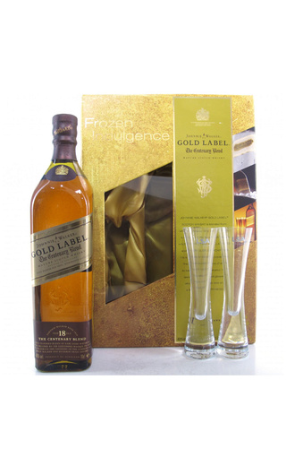 фото виски Johnnie Walker Gold Label On Display Pack 0,75 л