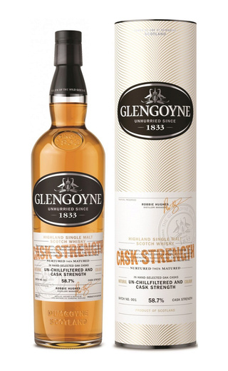 Гленгойн Каск Стренгс 0.7 л фото виски Glengoyne Cask Strength 0,7 л