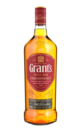 Scoth Whisky Grant’s 三角ボトル　古酒、箱なし、未開栓 292508-viski-grants-triple-