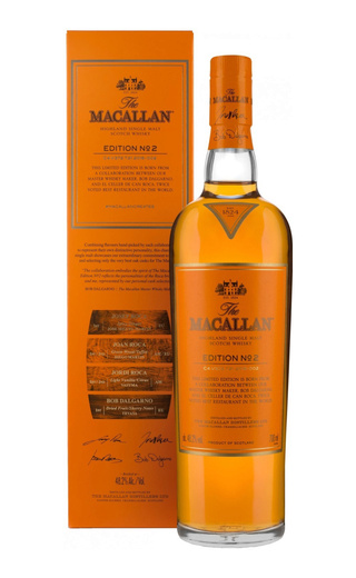 Макаллан Эдишн №2 0.7 л фото виски Macallan Edition №2 0,7 л