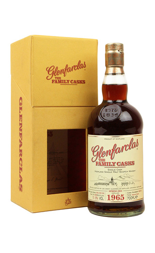Виски Glenfarclas 1965 Family Casks 0,7 л
