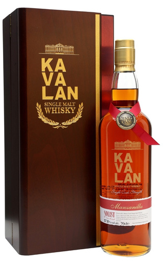 Кавалан Солист Манзанилья Сингл Каск Стренгс 0.75 л фото виски Kavalan Solist Manzanilla Single Cask Strength 0,75 л