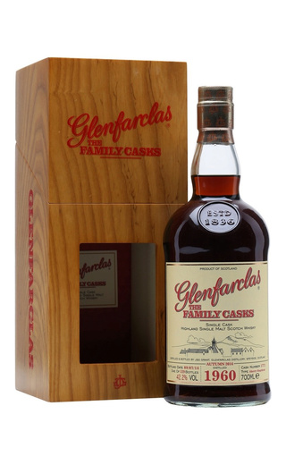 Виски Glenfarclas 1960 Family Casks 0,7 л