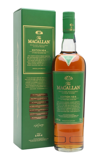 ウイスキー The Macallan Edition No. 4 700ml 48% Купить виски Macallan Edition №4 0.7 л – цена 47900 руб Макаллан