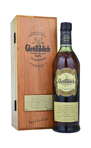 фото виски Glenfiddich Vintage Reserve 1977 Single Malt 0,75 л