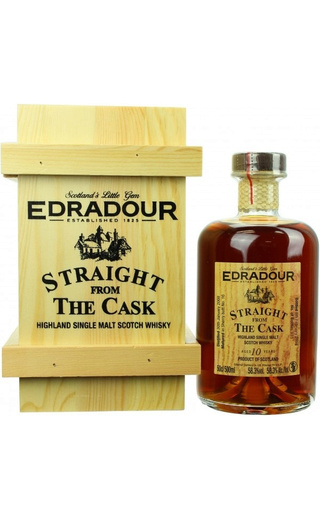 Виски Edradour Straight from The Cask Sherry cask matured 2008 0,5 л
