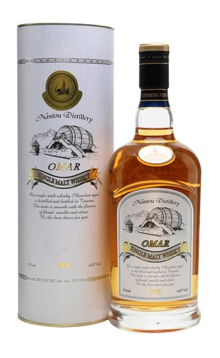 Омар Сингл Молт Бурбон Тайп 0.7 л фото виски Omar Single Malt Bourbon Type 0,7 л