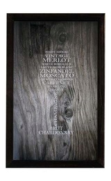 Копилка для винных пробок Сорта вин Венге Большая