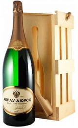 Игристое вино Абрау-Дюрсо Выдержанное Империал Кюве Ар-Нуво Белое Брют 3 л