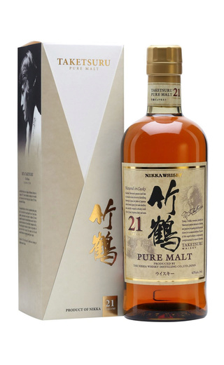 Никка Такэцуру Пюр Молт 21 год 0.7 л фото виски Nikka Taketsuru Pure Malt 21 YO 0,7 л
