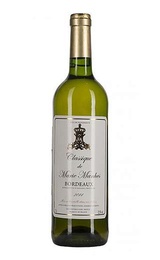 Вино Marie Manhes Classique de Marie Bordeaux White Dry 0,75 л