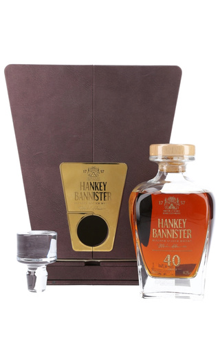Хэнки Бэннистер 40 лет 0.7 л фото виски Hankey Bannister 40 Years Old 0,7 л