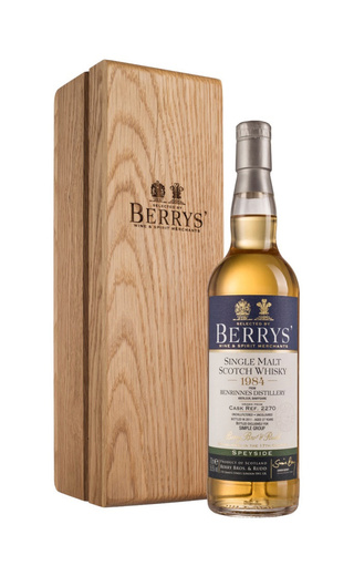 Беррис Бенринесс 1984 0.7 л фото виски Berrys Ben Benrinnes 1984 0,7 л