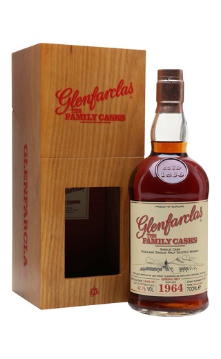 Гленфарклас 1964 Фемили Каскс 0.7 л фото виски Glenfarclas 1964 Family Casks 0,7 л