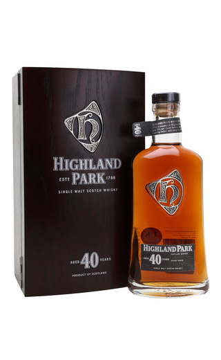 Хайленд Парк 40 лет 0.7 л фото виски Highland Park Aged 40 Years 0,7 л