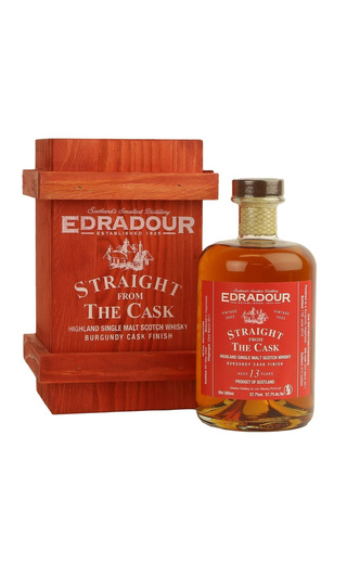 фото виски Edradour Straight from The Cask Burgundy cask finish 2002 0,5 л