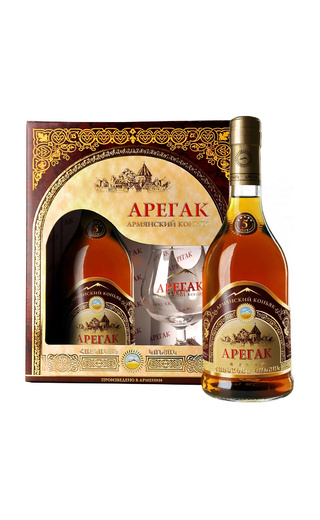 фото коньяк Aregak 5 Years 0,5 л