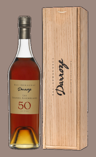 Дарроз Ле Гран Ассамбляж 50 лет 0.7 л фото арманьяк Darroze Les Grands Assemblages 50 Years Old 0,7 л