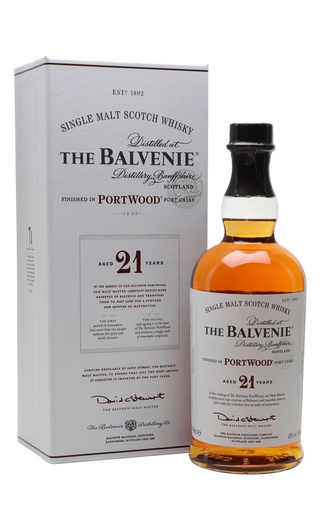 Balvenie 21 Portwood цена, Балвэни Портвуд 21 - Купить в Москве