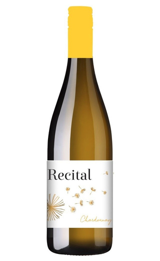 Рецитал Шардонне 2017 0.75 л фото вино Recital Chardonnay Pays d'Oc 2017 0,75 л