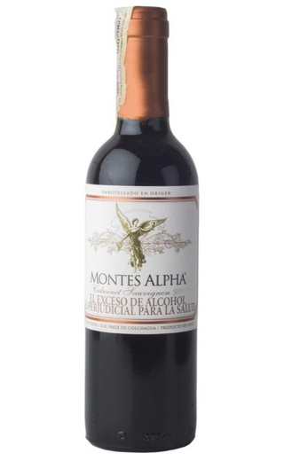 Вино Montes Alpha Cabernet Sauvignon 2015 0,375 л