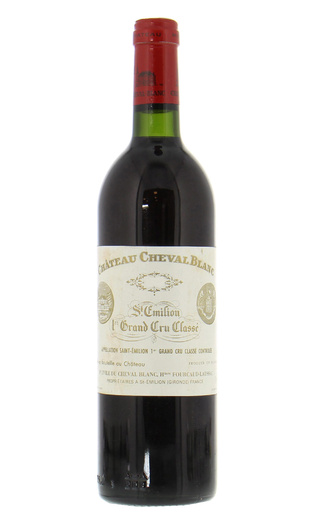 Шато Шеваль Блан Премье Гран Крю Классе 1982 0.75 л фото вино Chateau Cheval Blanc St-Emilion 1-er Grand Cru Classe 1982 0,75 л