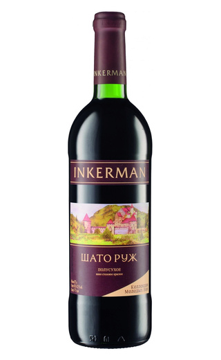 Инкерман Шато Руж 0.7 л фото вино Inkerman Chateau Rouge 0,7 л