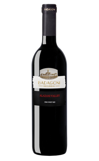 Вино Badagoni Sikharuli Alazani Valley Red Semi Sweet 0,75 л