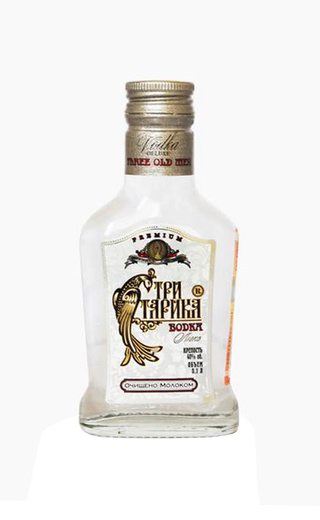 фото водка Tri Starika Lux 0,1 л