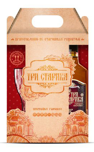 Настойка Три старика горькая 0.5 л фото Nastojka Tri Starika gorkaya 0,5 л