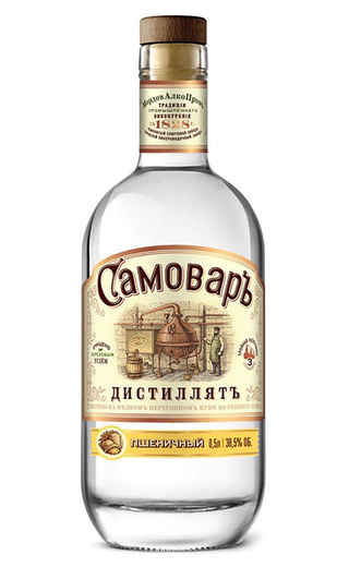 Самовар Пшеничный 0.5 л фото водка Samovar Wheat 0,5 л