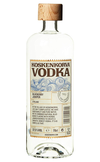 Коскенкорва Черника Можжевельник 0.7 л фото водка Koskenkorva Blueberry Juniper 0,7 л
