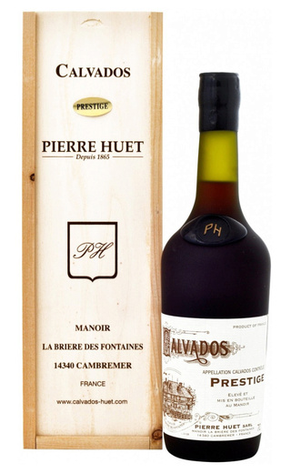 Пьер Юэ Престиж 0.7 л фото кальвадос Pierre Huet Prestige Calvados 0,7 л