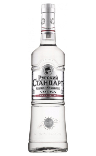 Русский Стандарт Платинум 0.7 л фото водка Russian Standard Platinum 0,7 л