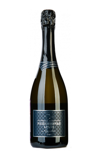Разбойничья Бухта Белое Брют 0.75 л фото игристое вино Razbojnich'ya Buhta White Brut 0,75 л
