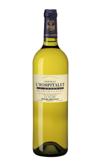 фото вино Gerard Bertrand Chateau l'Hospitalet La Clape Blanc 2017 0,75 л