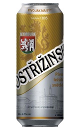 Пиво Postrizinske Svetly Lezak 0,5 л