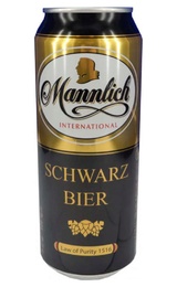 Пиво Mannlich International Schwarz Bier Karlsberg Brauerei&nbsp;0,5&nbsp;л