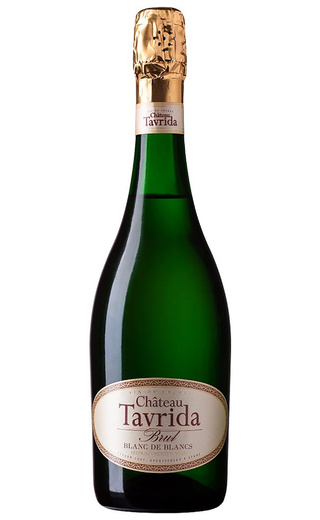 Шато Таврида Брют Блан де Блан 0.75 л фото игристое вино Chateau Tavrida Brut Blanc de Blancs 0,75 л