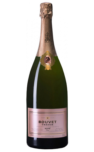 Буве-Ладюбе Трезор Брют Розе 0.75 л фото игристое вино Bouvet-Ladubay Tresor Brut Rose 0,75 л