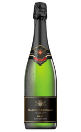Игристое вино Baron d'Arignac Blanc de Blancs Brut 0,75 л
